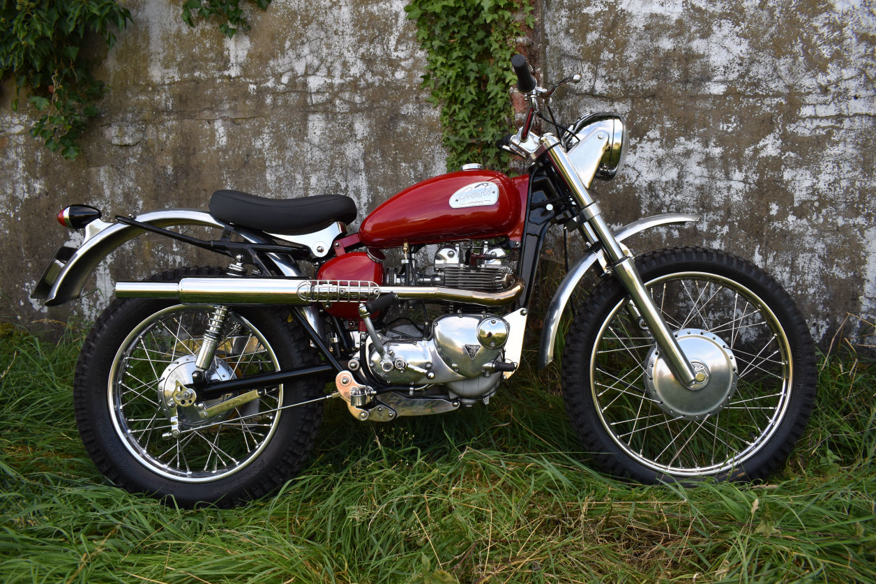 Greeves Motorbike restored by The Hotworks